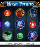 Gokkast Magic Portals mobiel